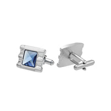 Load image into Gallery viewer, UJOY Men&#39;s Jewelry Cufflinks Colorful Stones for Tuxedo Shirts for Weddings, Business, Dinner