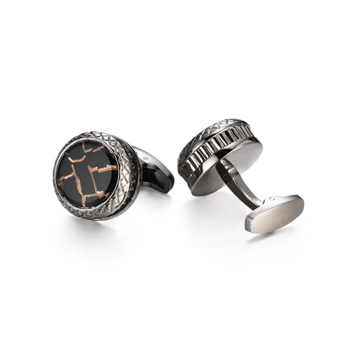 UJOY Men's Jewelry Cufflinks for Tuxedo Shirts for Weddings, Business Meeting, Dinner