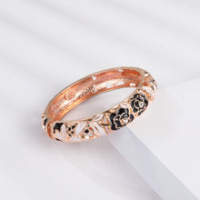 Load image into Gallery viewer, Chinese Characteristics Cloisonne Bracelet Exquisite Rose Modelling Nice Ladies Wear Temperament Against Bangles Accessories