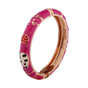 Panda Bracelets For Women Bangle On Hand Enamel Jewelry Cute Animal Women's Hand Bracelets Wife Designer Gifts For Christmas